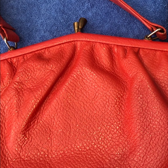 Vintage SPEARO Made In England red handbag - Picture 1 of 15